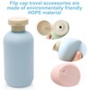 Travel Shampoo Bottles - Travel Containers for Shampoo,Leak Proof Lotion