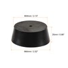 sourcing map Rubber Tapered Plug 54mm to 64mm with Hole