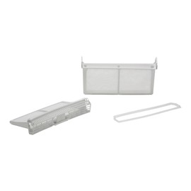 DREHFLEX - Lint Sieve / Sieve Suitable for Various Dryers / Tumble Dryers from Bosch/Siemens/Constructa/Neff - Suitable for Part No. 650474/00650474 - 3-Piece - Hinged