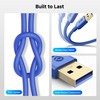 Cable Matters 2-Pack 5Gbps Short USB 3.0 Cable - 3ft,