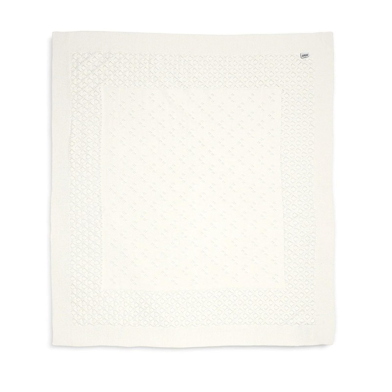 Mamas & Papas Small Knitted Blanket, Pointelle