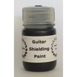 Military Grade Carbon Graphite Guitar Shielding Paint w/ Grounding Lug, Wire, Brush/ Conductive
