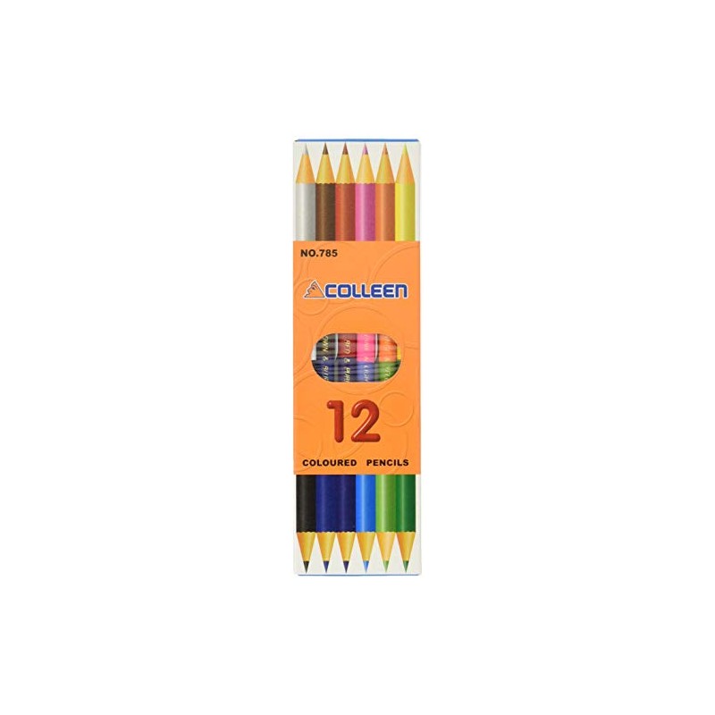 Colleen Pencil 785 Round 6 Pencils 12 Colored Pencils in