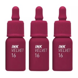 [페리페라] 페리페라 잉크 더 벨벳(AD) 016 하트백만개 3개 [PERIPERA] Peripera Ink The Velvet (AD) 016 Heart Bag 100,000 pcs 3 sets [Basic]