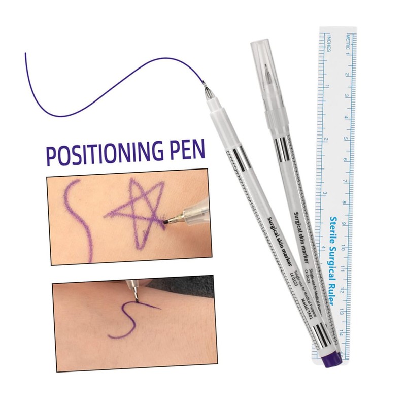 Ipetboom Manual Tattooing Makeup Pen Fine Tip for Eyebrow Skin-safe