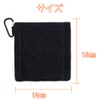 Golf Ball Cleaning Towel Microfiber Towel with Carabiner for Golf