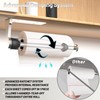 VEHHE Paper Towel Holder,Under Cabinet Paper Towel Holder with Damping