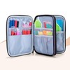 Luxja Double Layer Diamond Painting Kits Storage, Carrying Bag for