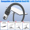 MEIPEK Starlink Gen 3 Cable 100FT for Starlink Generation 3,