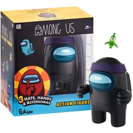 TOMY Among Us E73432 Imposter Figure Black Toy for Children and Adults Collectible Among US 8-10 cm Mini Toy Among Us Multicoloured Collection