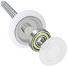 HardwareX supply 2" Nylon Sealed Garage Door Rollers, 6200ZZ High
