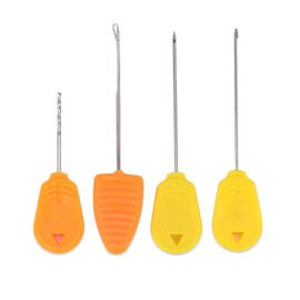 4Pcs Fishing Bait Needles Set-Baiting Hook Needle, Stringer Needle, Baiting Needle, Grill Needle Bait Bait