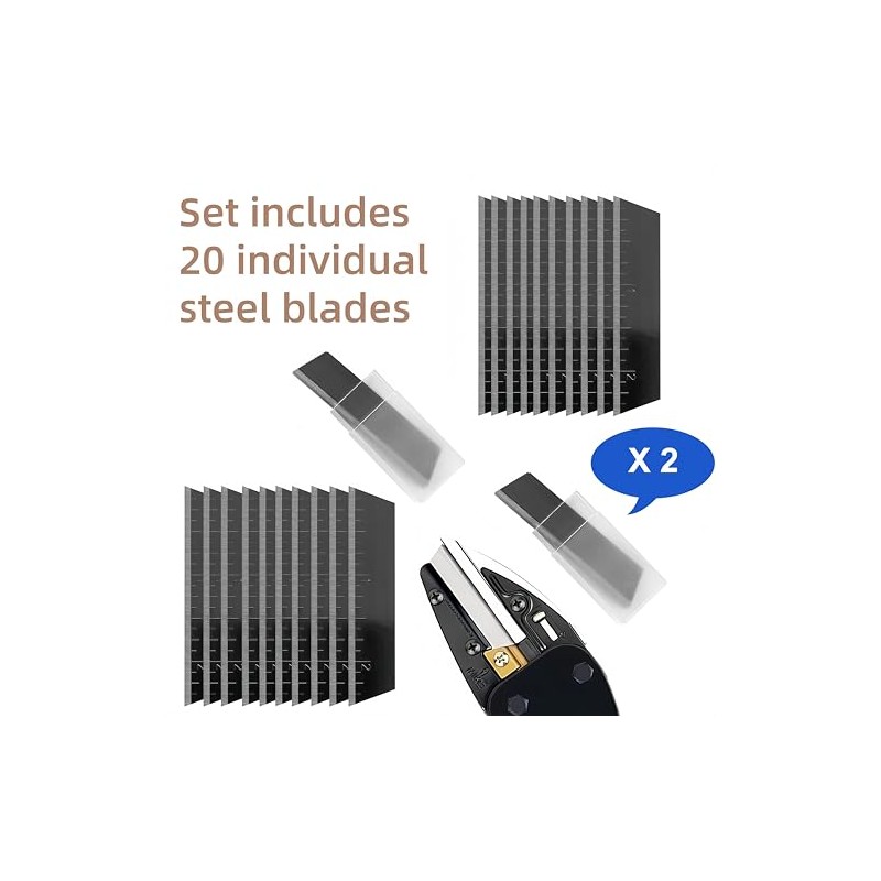 20 PCS 2-1/2" Replacement Blade for Craftsman Handi-Cut 37301 37251