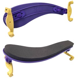Hidersine Shoulder Rest 4/4 size Purple. Shawbury Model. Adjustable height and width. For full size violins. Comfortable and easy to fit.