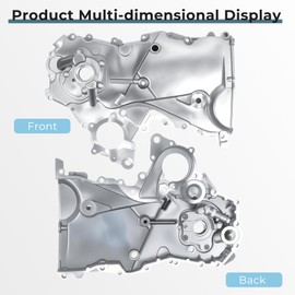 QBselecar Timing Chain Cover Oil Pump Compatible with Toyota Echo 2000-2005 Yaris 2007-2012 Scion xA xB 2004-2006 1.5L Replace for M539 15100-21040 151000M010 1510021042 OP949 OPT-115 PO15-M100