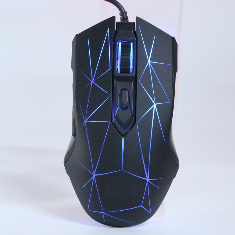 AJAZZ Wired Mouse USB RGB Desktop Laptop Gaming Adjustable DPI
