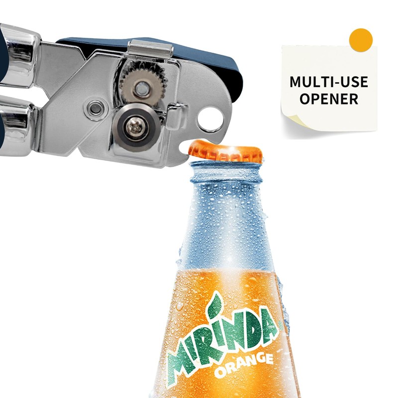 Safring Can Opener Manual with Magnet, Stainless Steel Handheld Heavy