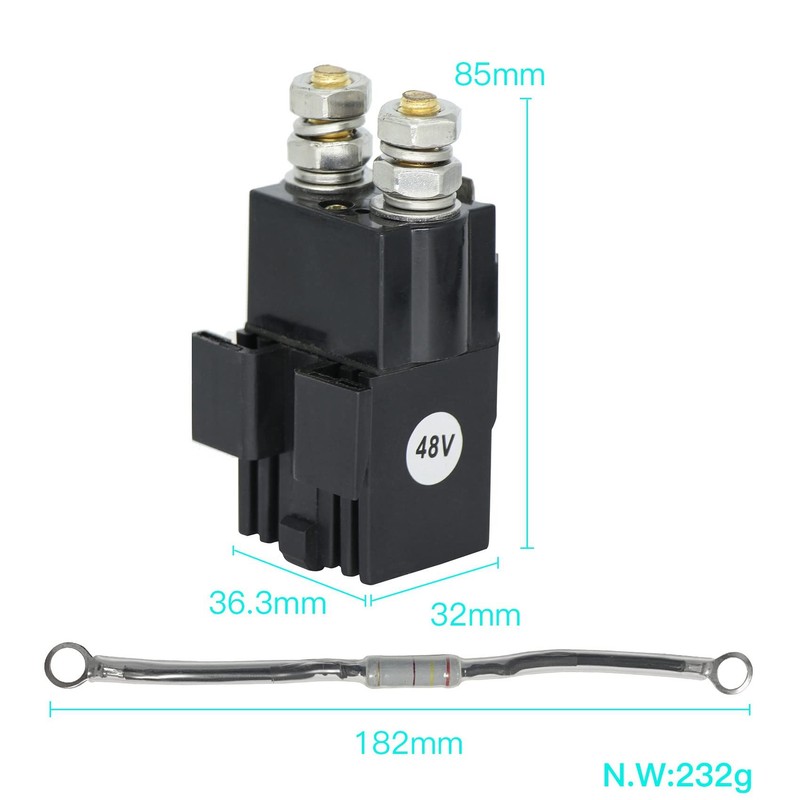 Relay Resistance for Club Car Golf Cart 48 Volt Solenoid
