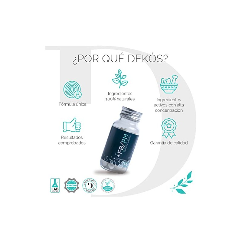 Dekós +FB/PM | Dúo Pack de 2 Frascos de +FB/PM
