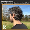 Runar RNR2 Bone Conduction Headphones – Wireless Running Headphones with