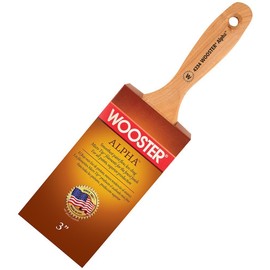 Wooster Brush 4234-3 Inch Alpha Wall Paintbrush, Pack of 6