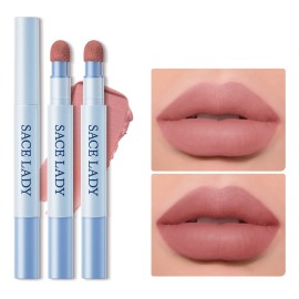 SACE LADY Labiales Air Cushion Mate Larga Super Stay Tint 1.7g，dura 12H，Color 01 MELOCOTON SUAVE Multiuso Labios y Mejillas，Suave No Transferencias