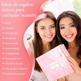 Regalos de Cumpleaños para Mujeres,Regalos del Día de la Madre,Cuidado Personal Canasta de Spa Relajante para Mujer,Regalo de Navidad para Amigas, Mam