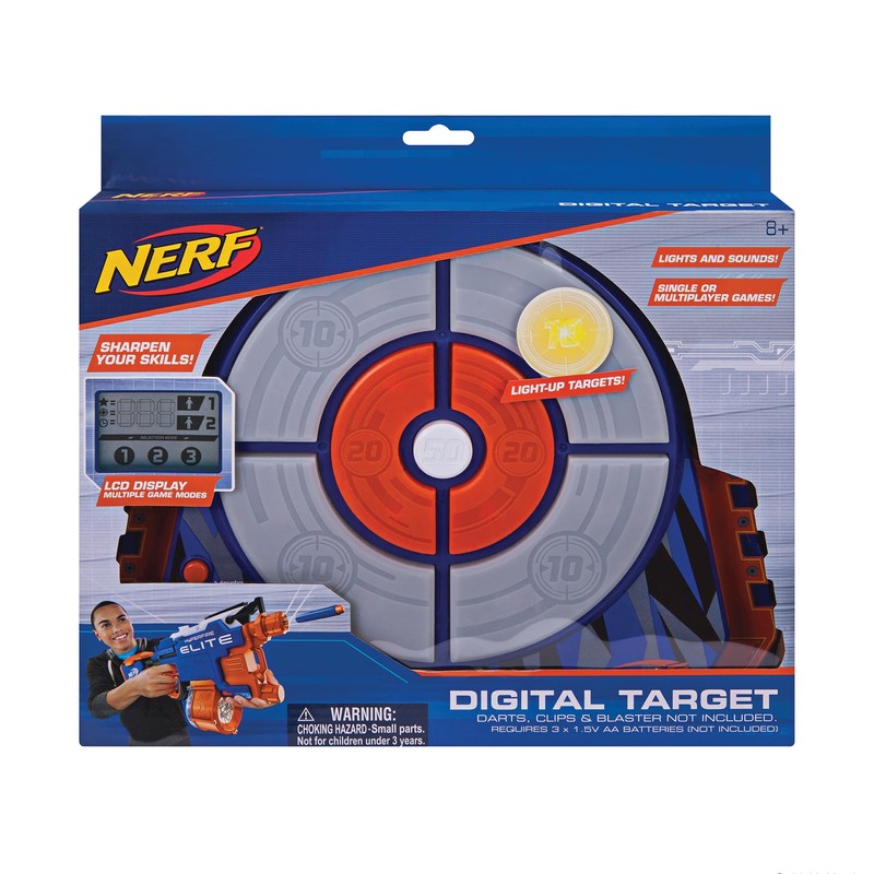 Jazwares 11509 – Nerf – Elite Digital bersaglio – schiess