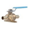 SharkBite 1/2 Inch Crimp Ball Valve with Mounting Tabs and