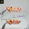 Sweet Peach Homemade Nail Tips - Short Ballerina / 달달복숭아