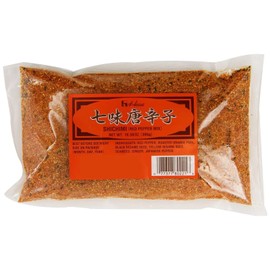 NineChef Brand Spoon Plus Japanese Shichimi Togarashi (The Most Popular Japanese Peppers Assorted Chili Pepper) House Togarashi 10.58oz