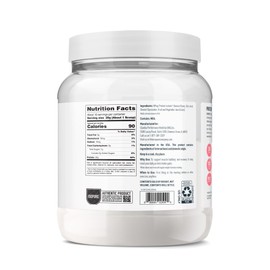 Isopure Clear Whey Isolate Protein Powder, Lactose Free, Gluten Free, Naturally Flavored, Tropical Punch, 20g Protein Per Serving, 14.1 Oz, 16 Servings (Packaging May Vary)