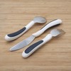 NRS Healthcare M80270 Kura Care Adult Cutlery Set, Easy Grip