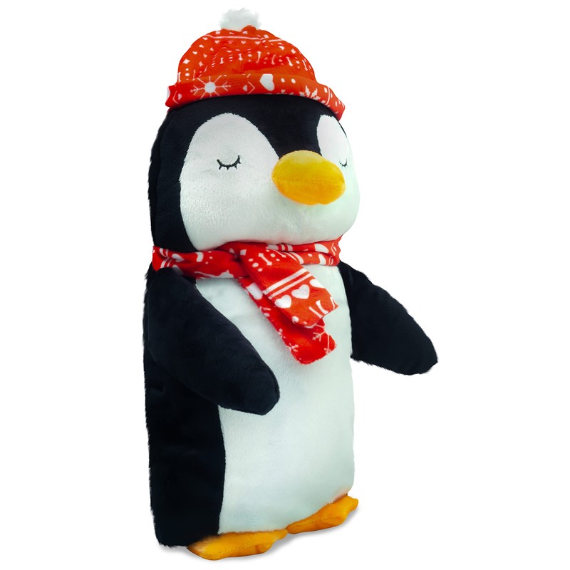 Things2KeepUWarm Cute Plush and Cuddly Animal Hot Water Bottles (Penguin