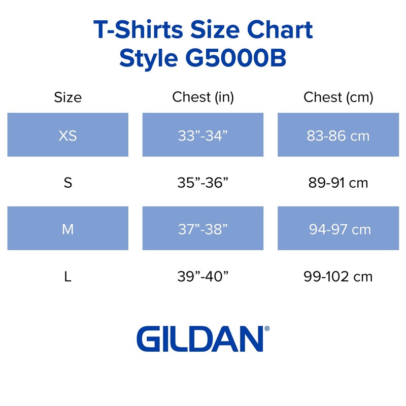 Gildan Gildan Youth Heavy Cotton T-Shirt, Style G5000B, 2-Pack, Red,