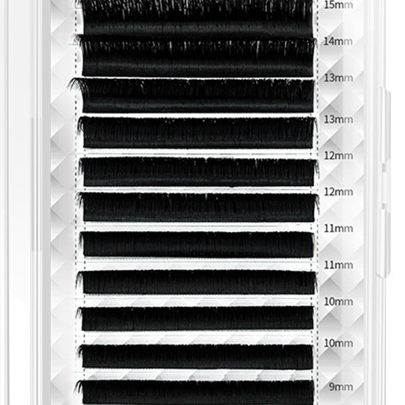 Auto Fan False Eyelashes Black Volume False Eyelashes for Eyelash