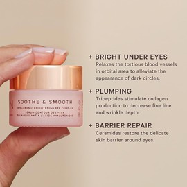 MZ SKIN BY MARYAM ZAMANI MD MZ SKIN SOOTHE & SMOOTH | Collagen Cream | Activating Eye Complex | With Hyaluronic Acid