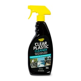 Invisible Glass 92084 Clear Plastic Cleaner for Cars, Motorcycles, RVs, Boats, Helmet Visors, Golf Carts, Acrylic and Vinyl Windows, Streak-Free, Haze-Free, Removes Static, 22 Fl Oz, Pack of 1