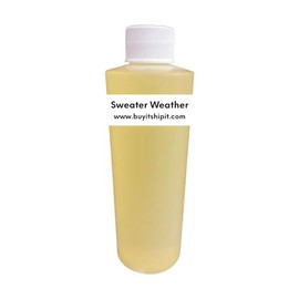 Buyitshipit - Sweater Weather Fragrance from Our Holiday Collection - Perfect for Adding Aroma to Freshies, Candles, Soaps, and Diffusers - 4 Ounce