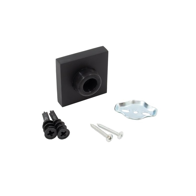 Stone Harbor Hardware Contemporary Square Wall Door Stop, 2-1/4 Inches,