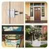 sourcing map Door Bolt Latch, Aluminum Alloy Security Automatic Window