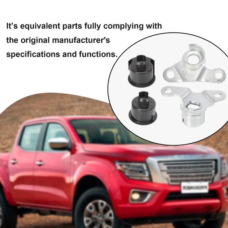 Tailgate Hinge Kit with Bushing for Frontier 2005 2006 2007