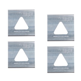 Mytee Products 4 Pack Tie-Down Triangle J-Hook for Reitnouer Flatbed and Step Deck Trailers 6,700 Lbs WLL - Steel Durable Cargo Securement for Trailers, Trucks, and Large Loads