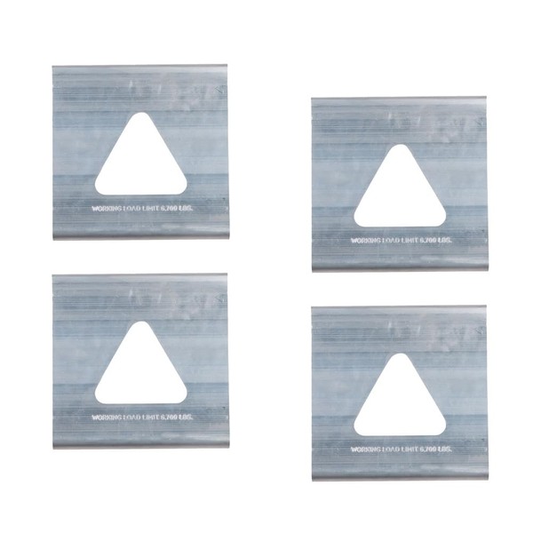 Mytee Products 4 Pack Tie-Down Triangle J-Hook for Reitnouer Flatbed