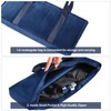 GUSTARIA Empty Mahjongg Bag, Dark Blue American Mahjong Set Carrying