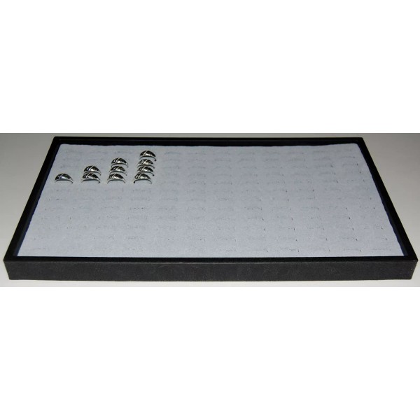 IntegrityBeforeRiches 1" Stackable Display Tray w/ 144 Ring Foam Pad