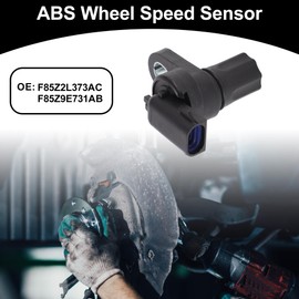 Partuto ABS Wheel Speed Senor Kit No.F85Z2L373AC/F85Z9E731AB Rear Left/Rear Right ABS Sensor Set for Ford F-150 1990-2003 for F-250 1990-1999