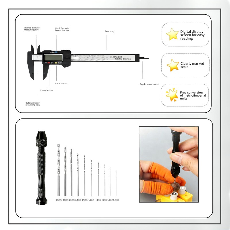 3D Printer Tools Kit,214 PCS 3D Printing Accessory Tools Kit
