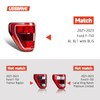 Tail Light Compatible with 2021 2022 2023 Ford F150 XL/STX/XLT