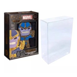 Funko 5 - UV & SCRATCH RESISTANT 0.50mm SUPER Thick Box Protector FUNKO POP! PINS